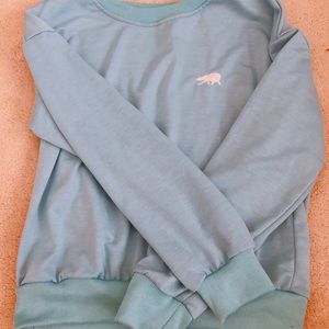Blue polarbear sweatshirt